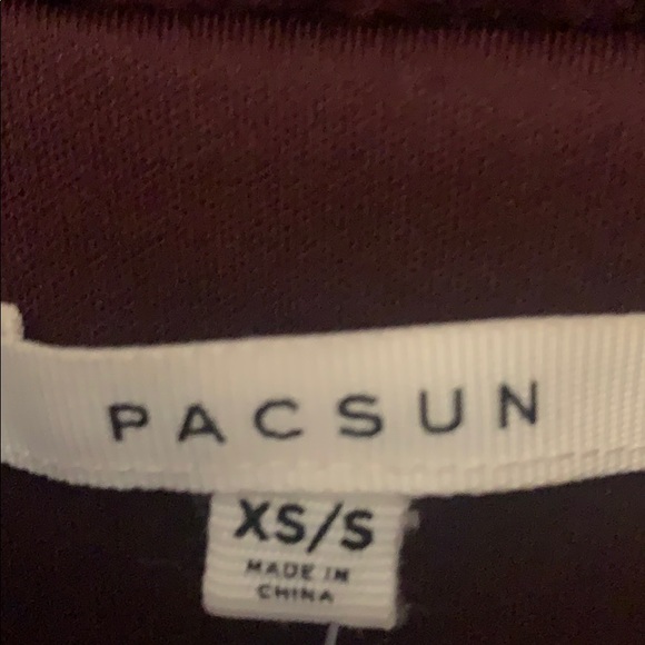 Pacsun Sherpa Teddy Zip-Up Jacket Coat - Picture 8 of 8